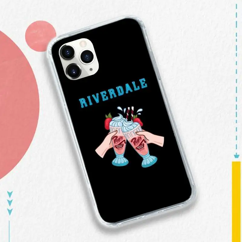 

Riverdale Pops Chock'lit Shoppe Phone Cases Transparent soft For iphone 5 5s 5c se 6 6s 7 8 11 12 plus mini x xs xr pro max