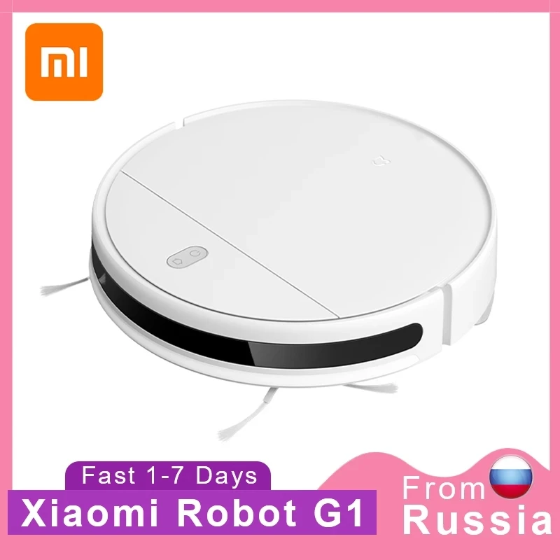 

New XIAOMI MIJIA Mi Sweeping Mopping Robot Vacuum Cleaner G1 for home cordless Washing 2200PA cyclone Suction Smart Planned WIFI