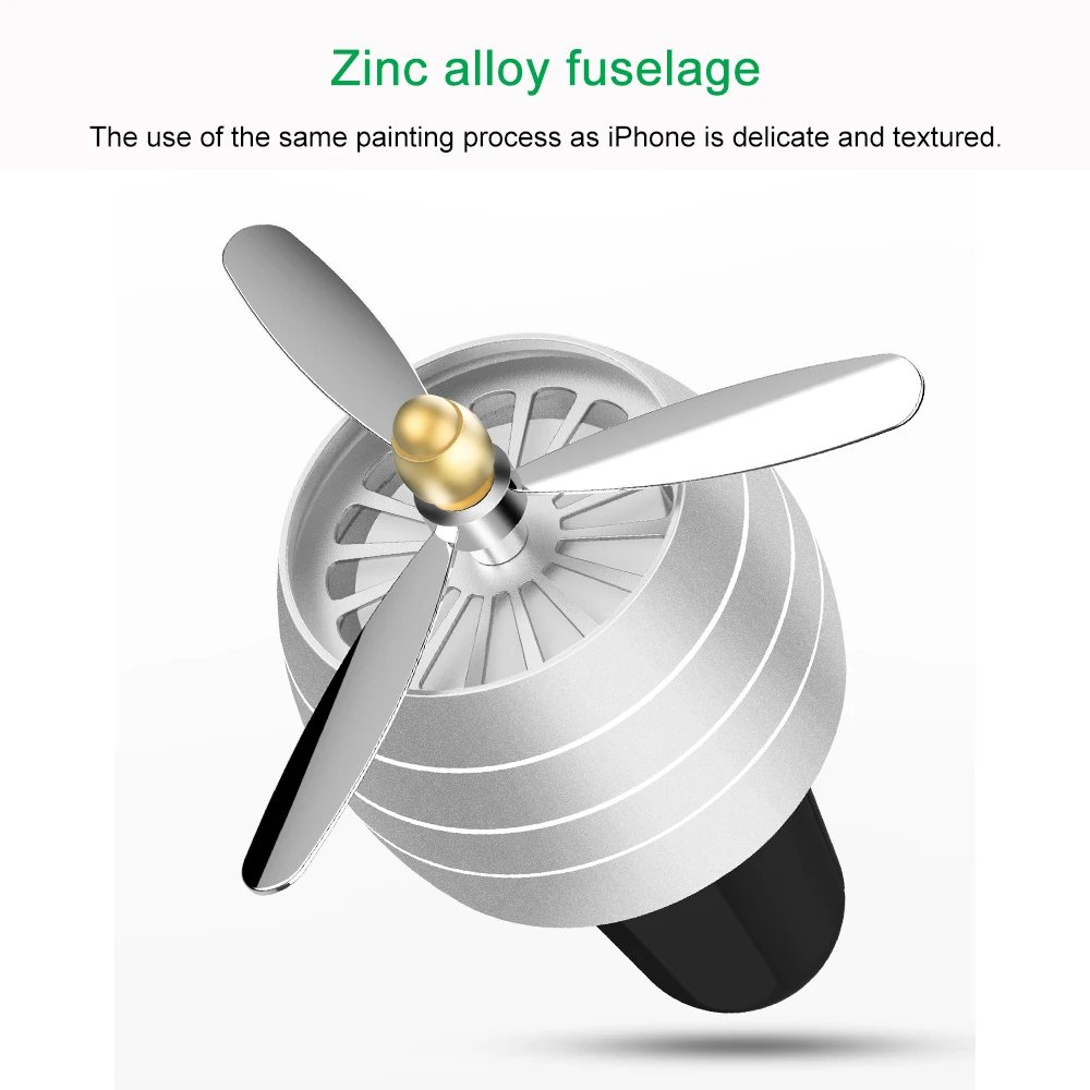 Автомобильный освежитель воздуха IKSNAIL мини со светодиодной подсветкой с клипсой