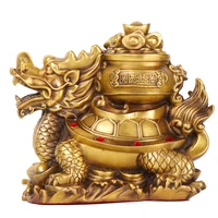 laojunlu pure copper protect the family money dragon turtle craft jewelry cornucopia business
