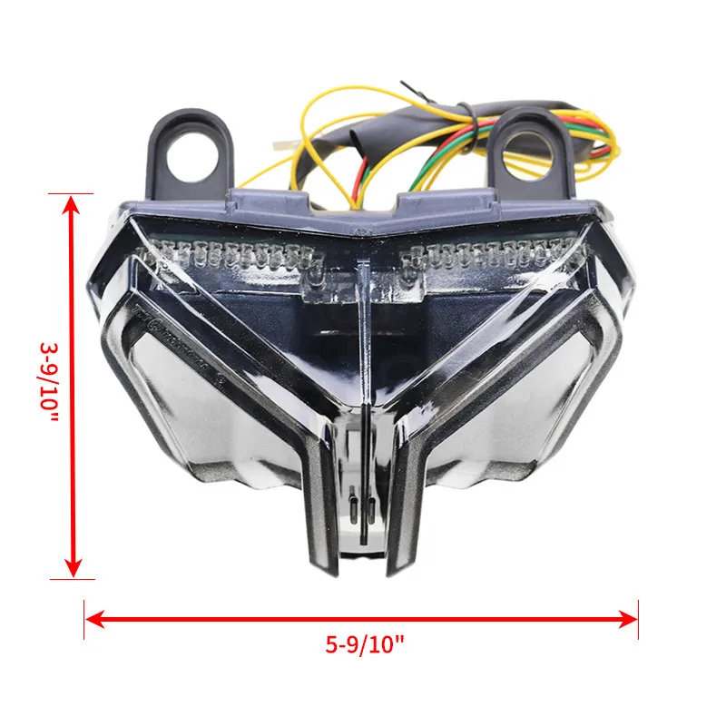 Задний светодиодный фонарь для мотоцикла сигналы поворота заднего тормоза