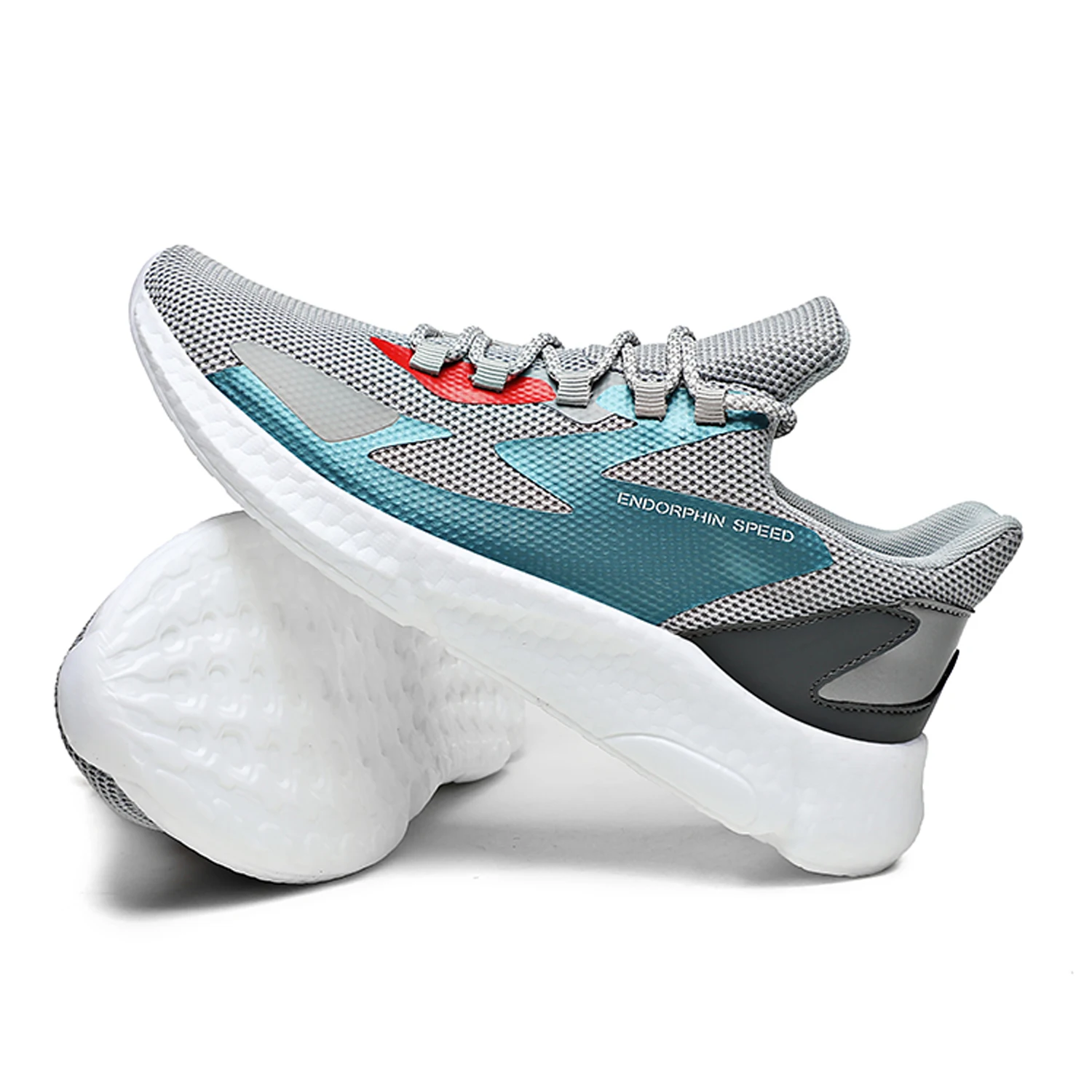 SALUDAS Running Shoes Men'S Sneakers Shoes Casual Fashion Men'S Shoes Walking Running Chaussure Homme Size 39-46 Soft Sole