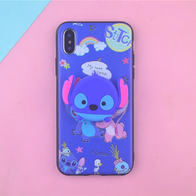 Case and Holder Для iPhone Xs 11 Pro Max Xs 7 8 Plus, для samsung S10, S8, S9, Note 8, 9, 10, A50, чехол из термополиуретана с изображением свиньи, носа, мягкий чехол с ремешком для телефона, веревочный чехол - Цвет: Case and Holder