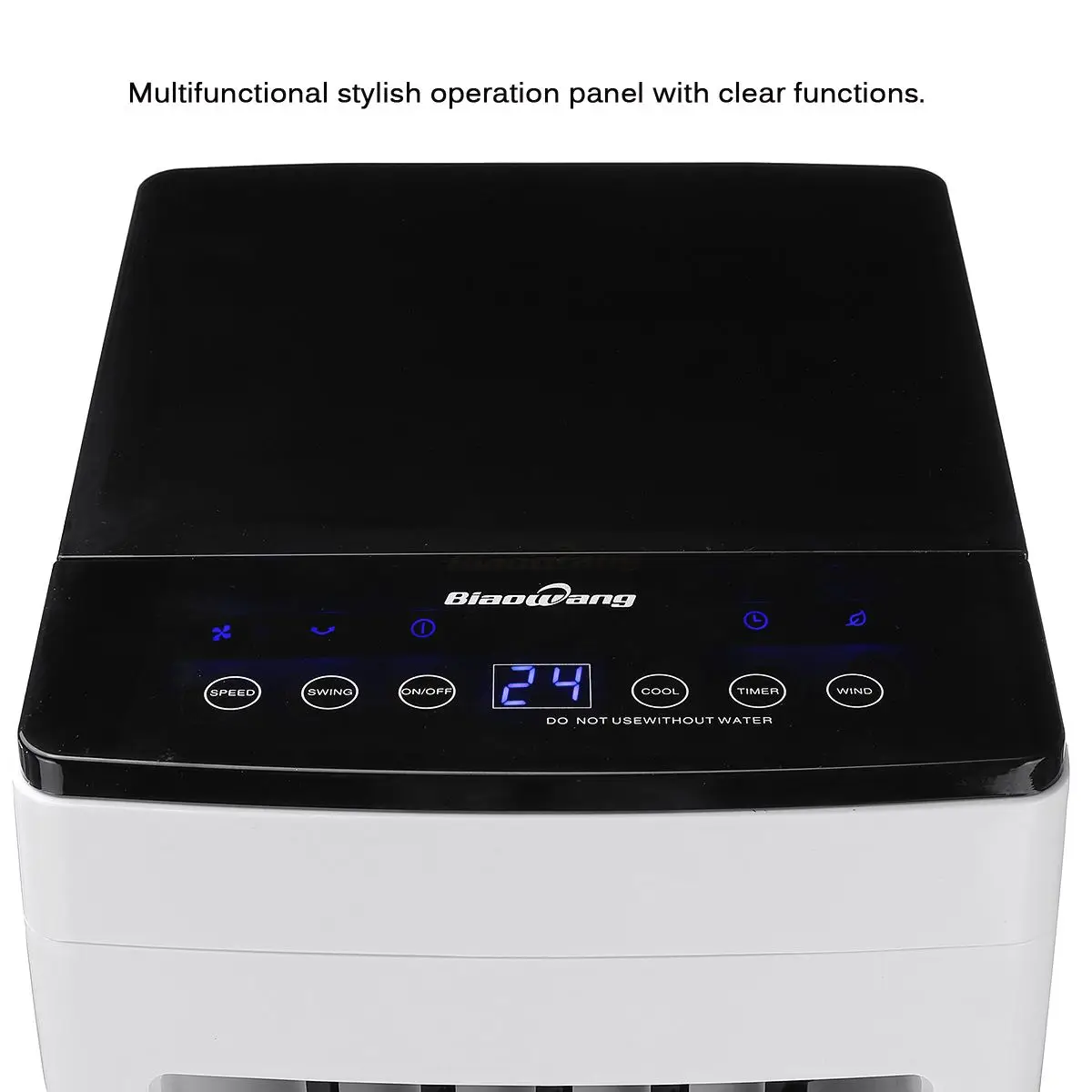 

220V 8L Air Conditioner Fan Cooler Fan Ice Humidifier Powerful Cooling Wind Summer Chiller Cool Humidifier 4 Pcs Ice Crystal 60W