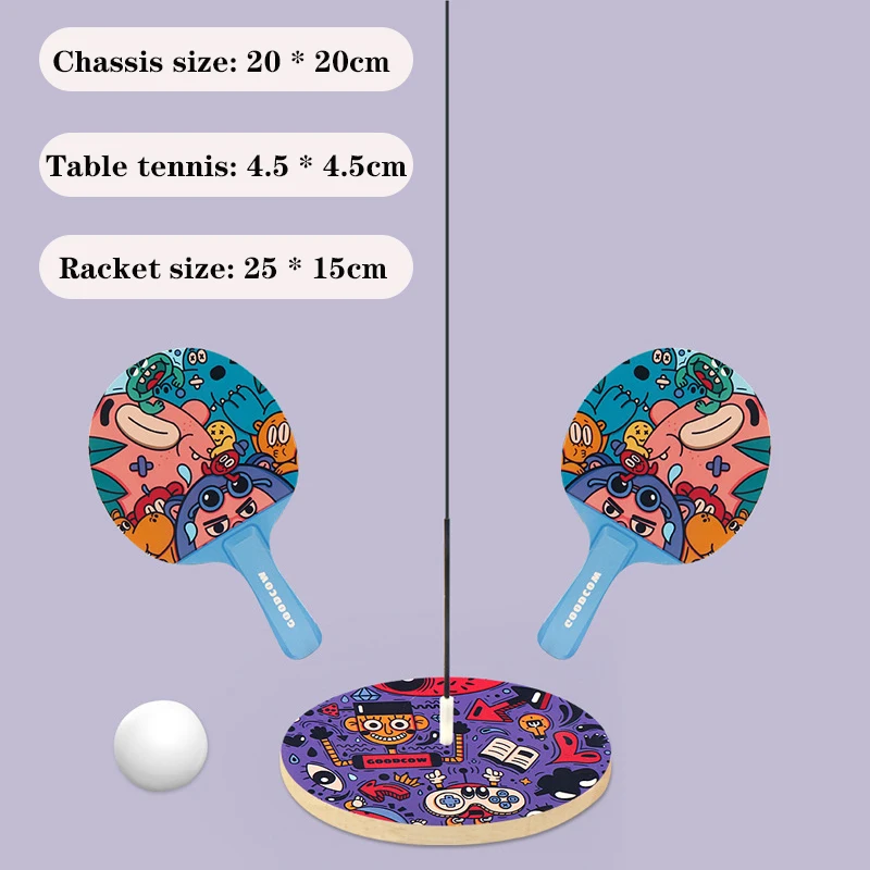 Деревянный тренажер для настольного тенниса портативная Игрушечная машина