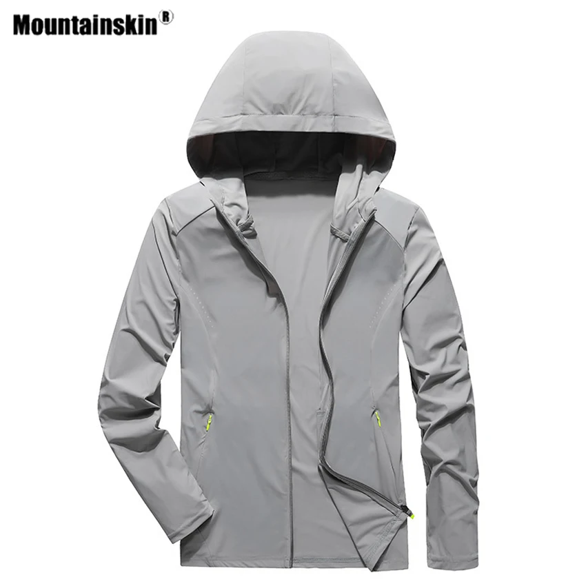 Горная кожа для мужчин и женщин походный светильник дышащая куртка с капюшоном