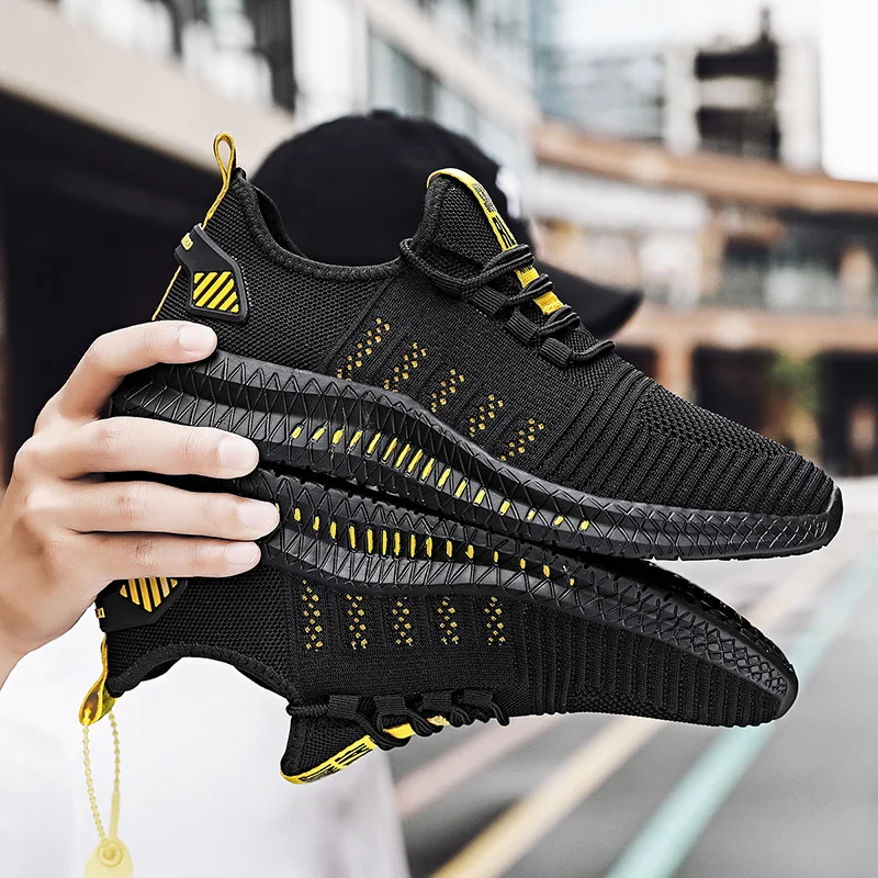 

2020 Men Sneakers Summer Men Casual Shoes Mesh Breathable Men Shoes Outdoor Lightweight Shoes for Men Fashion Zapatos De Hombre