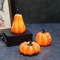 halloween candle light led colorful candlestick table top decoration pumpkin party happy halloween party decor for home 2021