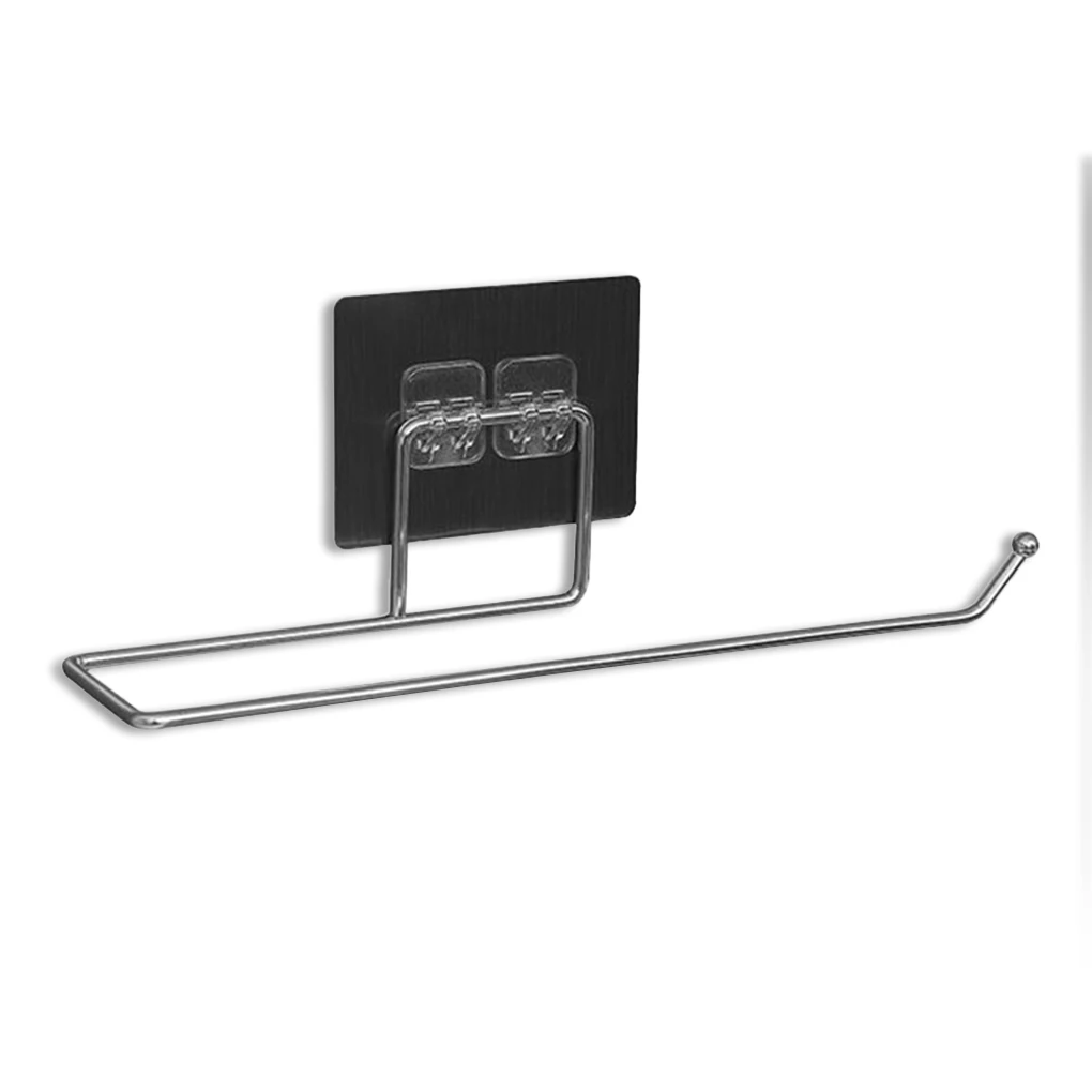 

Paper Towel Storage Holder Wall-Mounted Self Adhesive Towel Paper Holder Roll Paper Holder Towel Rack Stand Storage Rack
