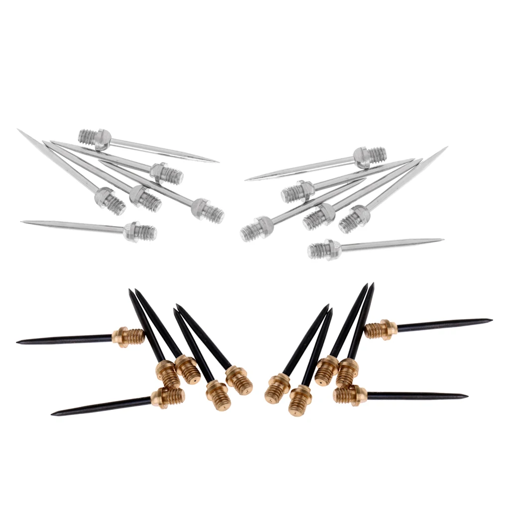 24 шт. бороны Дротика s Сталь советы преобразования наконечники для дротиков точек