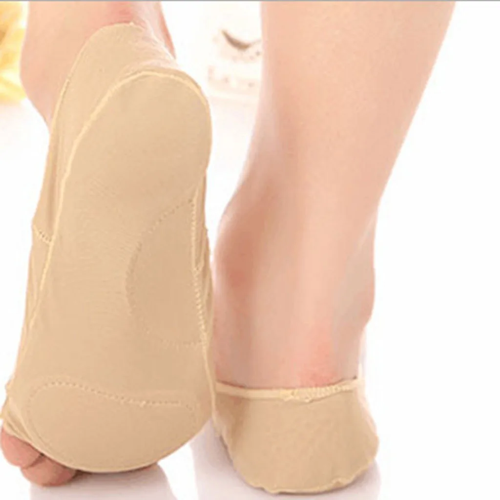 

Summer Open Toe Socks Invisible Anti-slip toeless Socks for Women Lady-