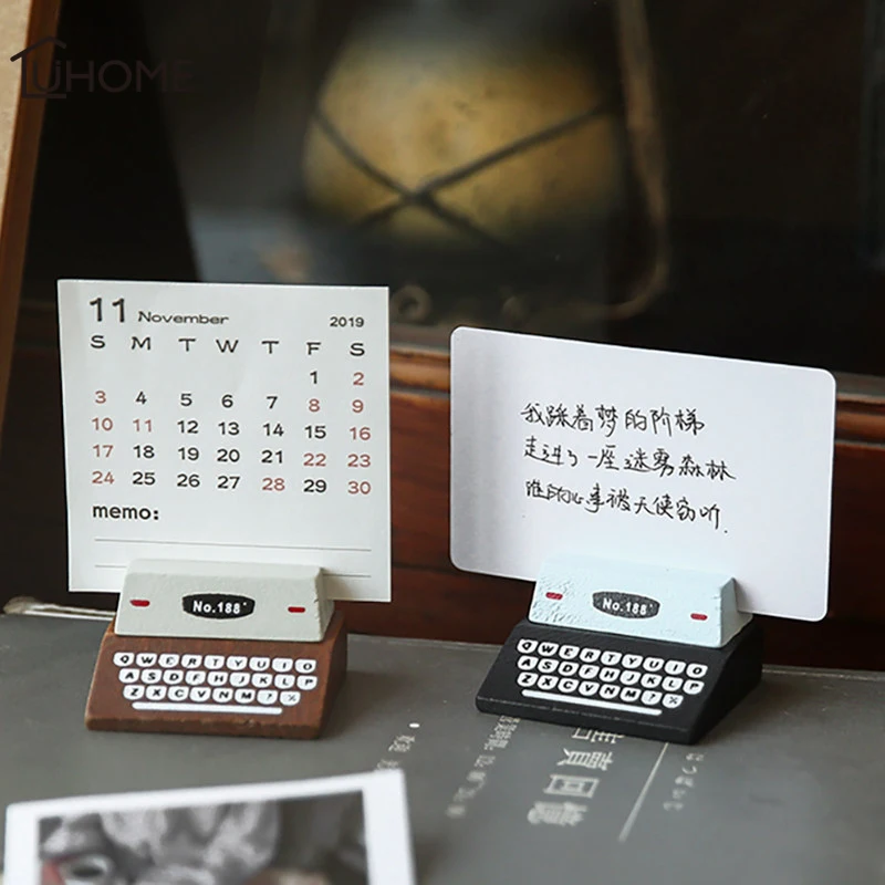 Мини фигурки в форме принтера креативные миниатюрные зажимы для заметок