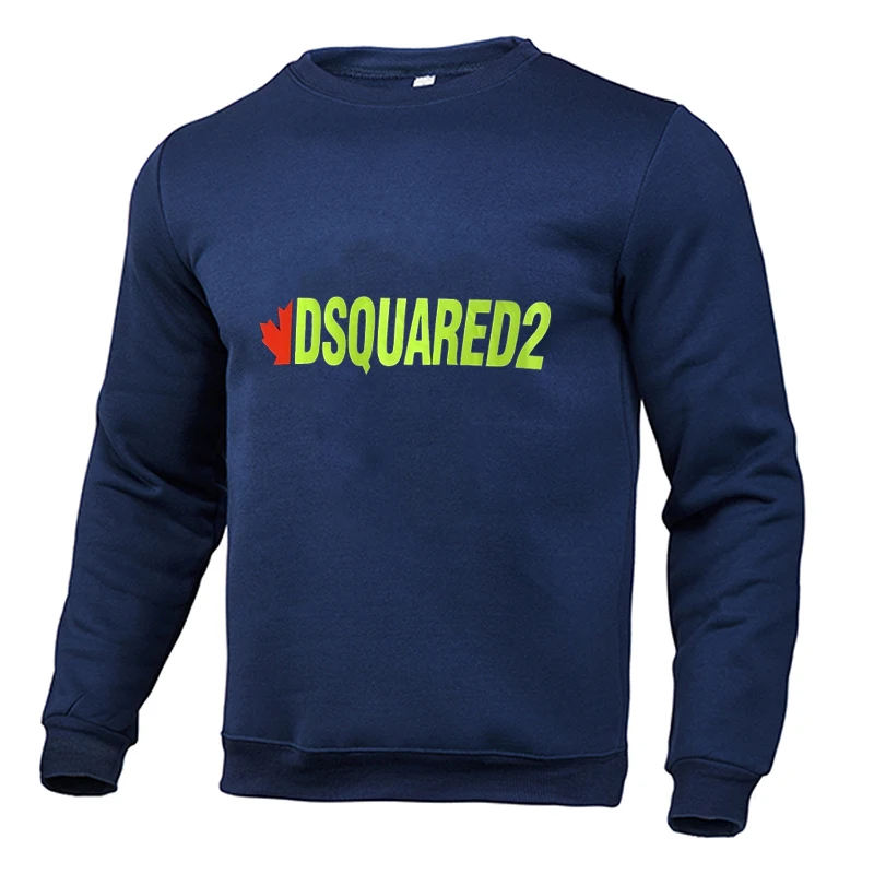 

DSQUARED2 Men's Women's High Quality Printed Letters hoodies Street Hip Hop Harajuku Men Sweatshirt Pullover