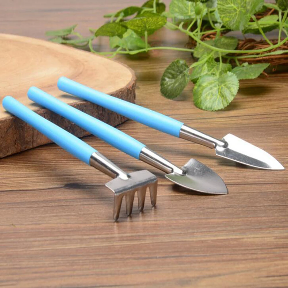 Набор инструментов для домашнего садоводства 3 шт./лот выращивания на балконе