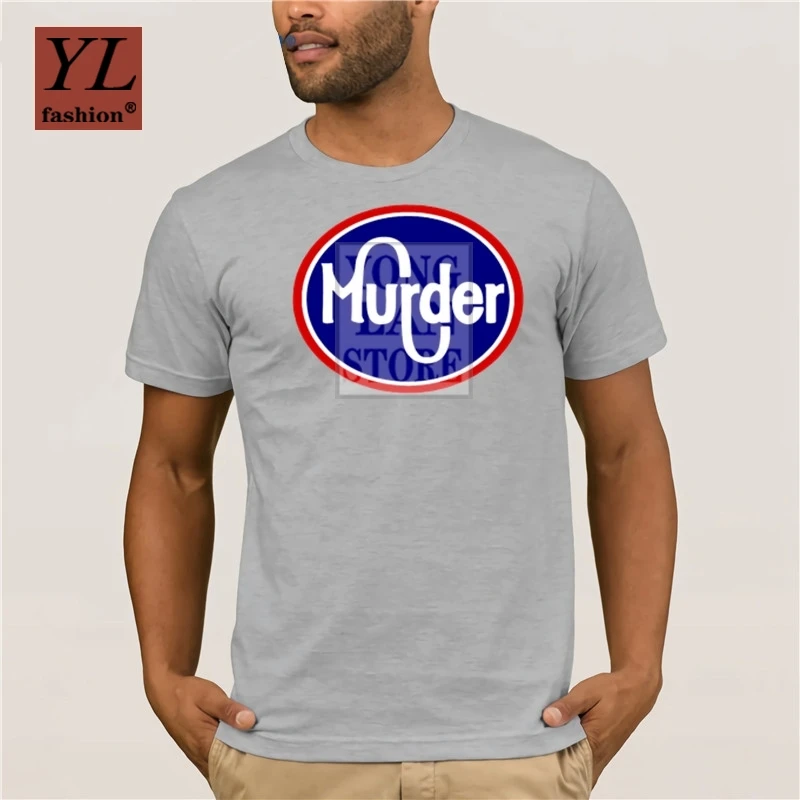 Летняя модная уличная футболка с короткими рукавами принтом убийца Kroger Атланта