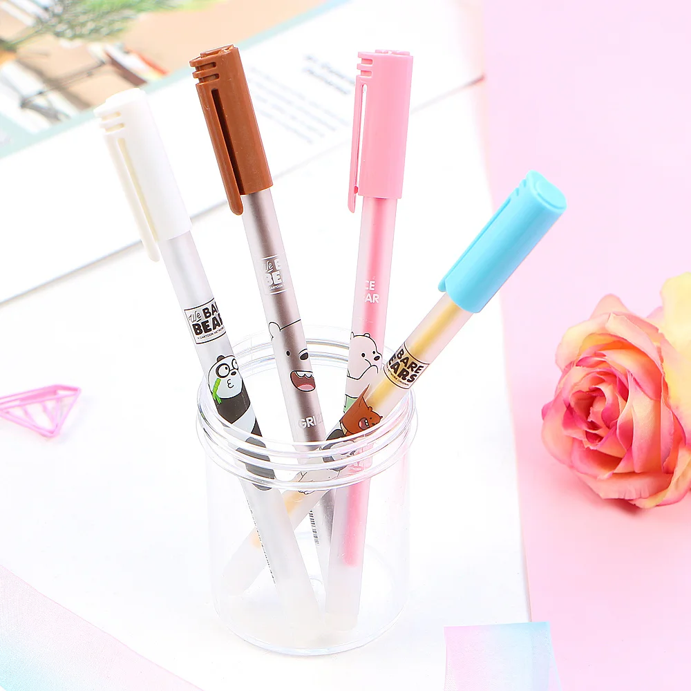 12 шт./кор. кавайная мультяшная ручка стираемые гелевые ручки волшебная 0 38 мм для