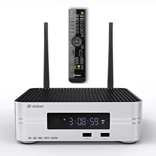 Z10 Zidoo Z10 4K HDD медиаплеер до 10 ТБ 2G DDR 16G eMMC Smart tv телеприставка 10 бит UHD автоматическое переключение кадров SDR в HDR - Цвет: Z10