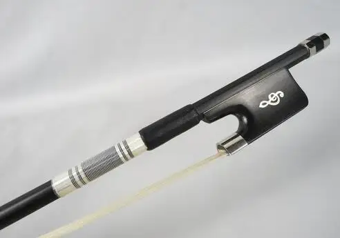 Усовершенствованный черный бант для виолончели из углеродного волокна 4/4