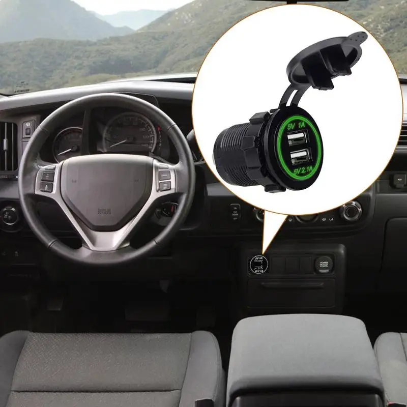 VODOOL универсальное водонепроницаемое автомобильное зарядное устройство DC12V-24V