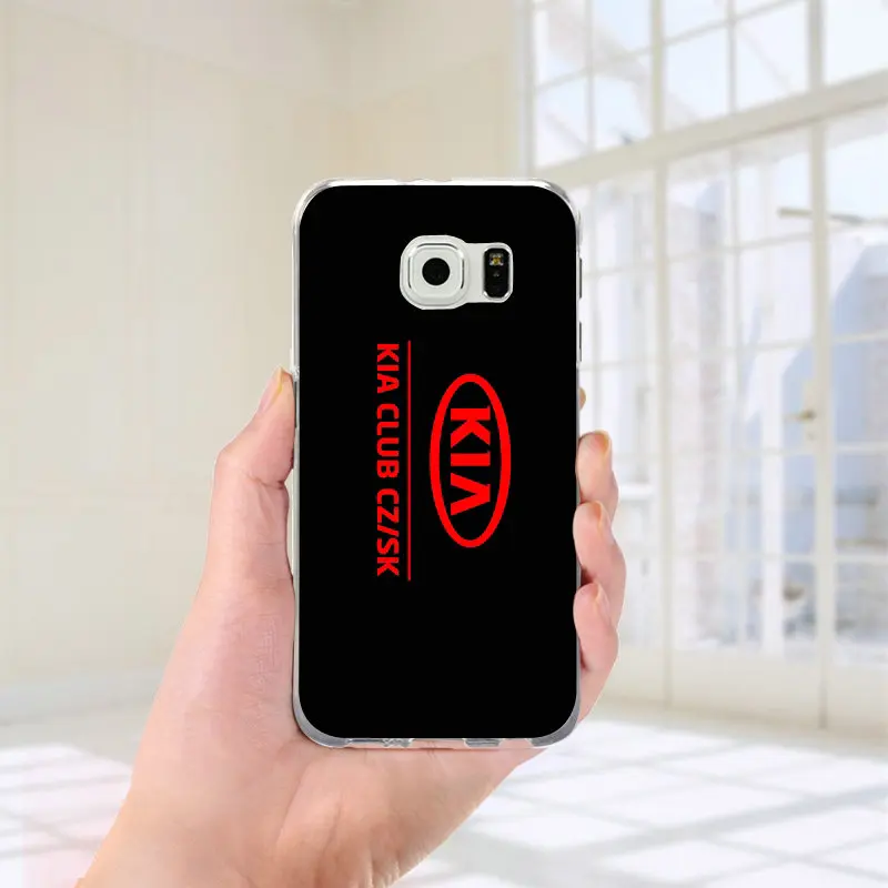 Мягкие чехлы для телефонов samsung Galaxy S2 S3 S4 S5 Mini S6 S7 S8 S9 S10 Edge Plus Lite Note 8 9 Coque Shell Love логотип Kia корейский - Цвет: Picture 10