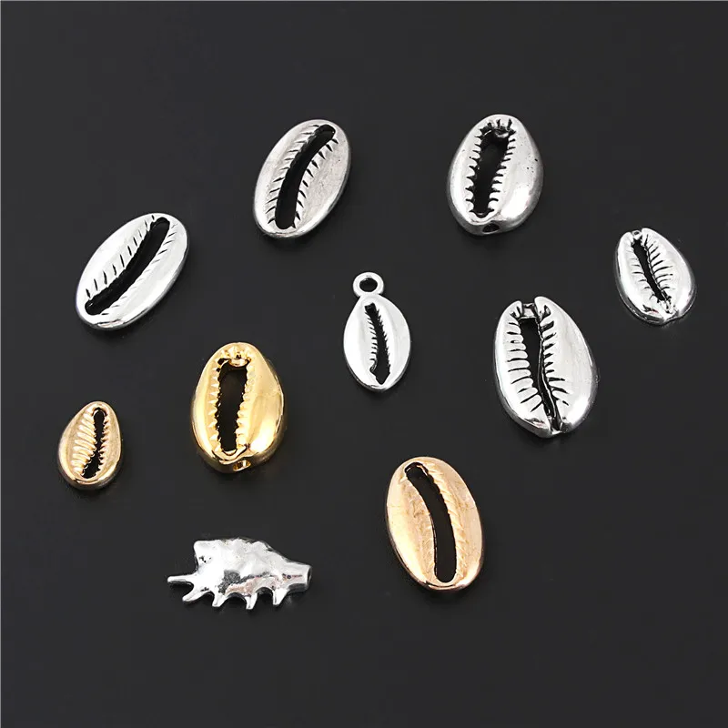 20 шт. Смешанные Цвета Морская ракушка Подвески пляжная звезда кулон фурнитура DIY