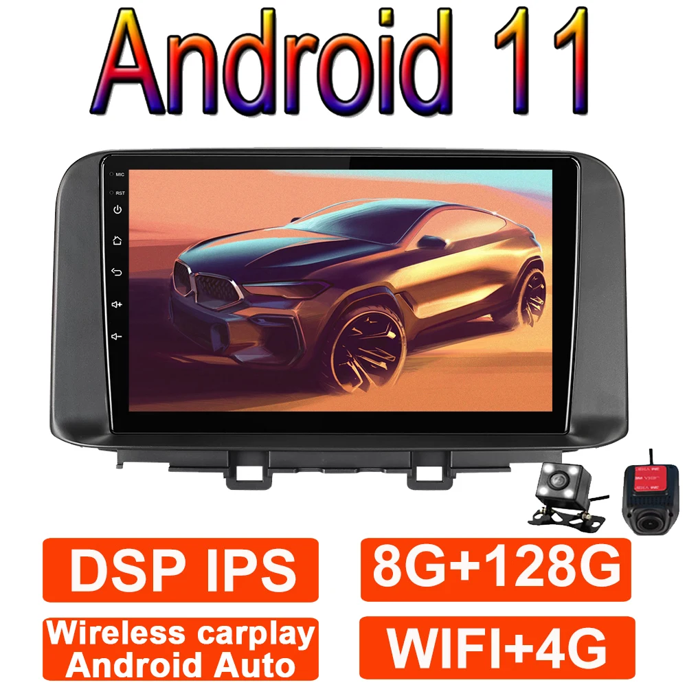 

Автомагнитола для Hyundai Encino Kona, мультимедийный видеоплеер на Android 11 с экраном 10,1 дюйма, GPS-Навигатором, IPS, Wi-Fi, Bluetooth, 2018, 2019