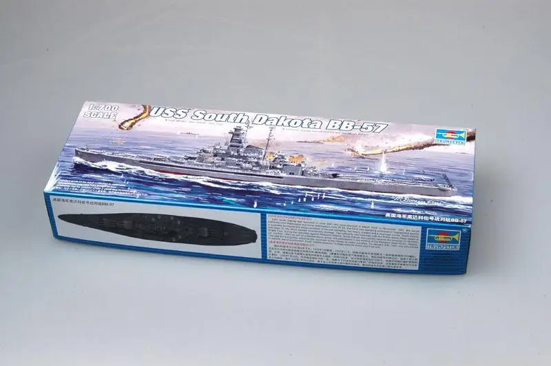 Модель Trumpeter 05760 1/700 USS Южная Дакота модель BB 57| |