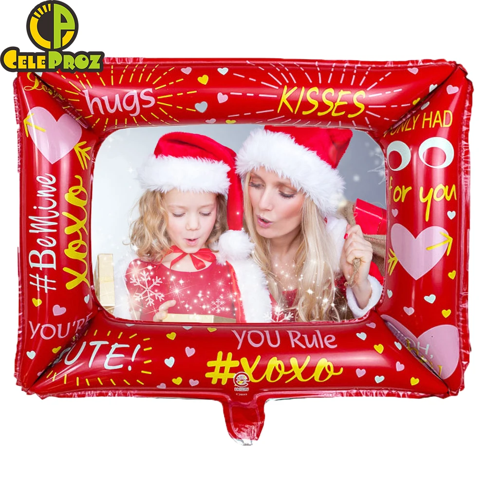 1 шт. фоторамка воздушные шары для свадьбы или нулевого дня рождения неоновые