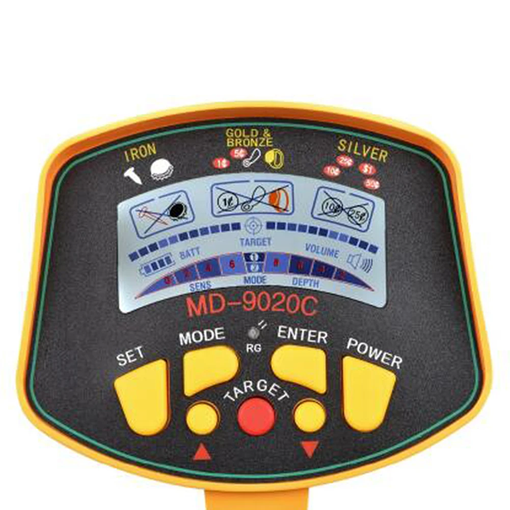 Professional Underground Metal Detector Metal-Detector High Sensitivity Lcd Display Treasure Gold Hunter Finder | Инструменты