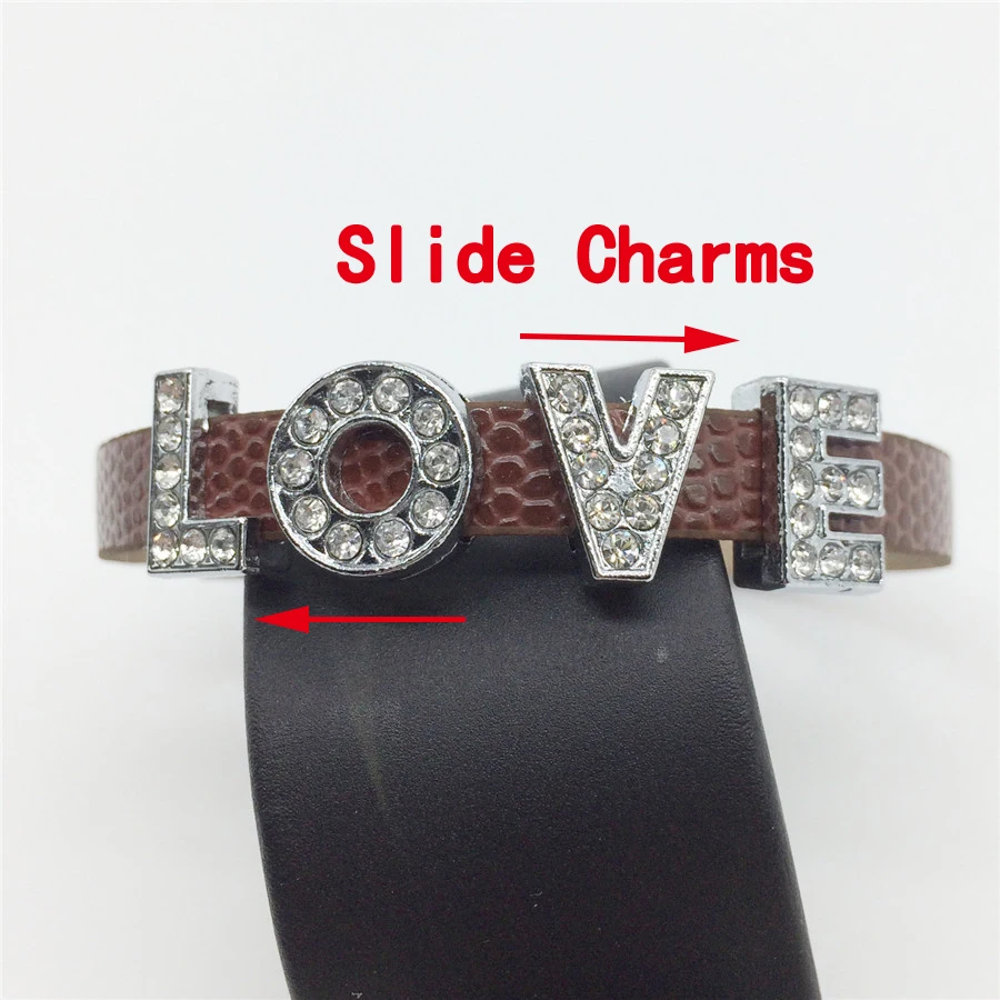 130 шт./лот 8 мм алфавит с буквами слайдерами Подвески для изготовления ювелирных изделий своими руками