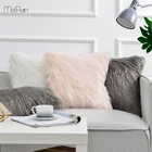 Длинная плюшевая наволочка, пушистые подушки, чехол, теплый мягкий чехол для дивана, кровати, наволочка квадратной формы, высококачественные декоративные подушки, Прямая поставка