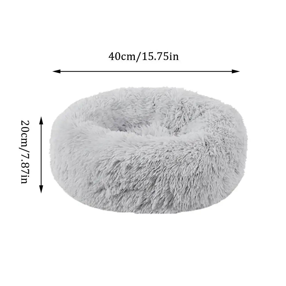 Мягкая Успокаивающая кровать для домашних животных удобное тканевое гнездо