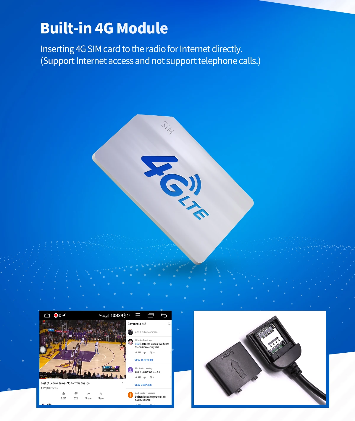 JOYING 8 CORE 4G Оперативная память Android 8,1 автомобильный радиоприемник 1 din 7/8/9/10,1 дюймов автомобильный стерео Экран 64G Встроенная память gps навигации головное устройство WI-FI Carplay
