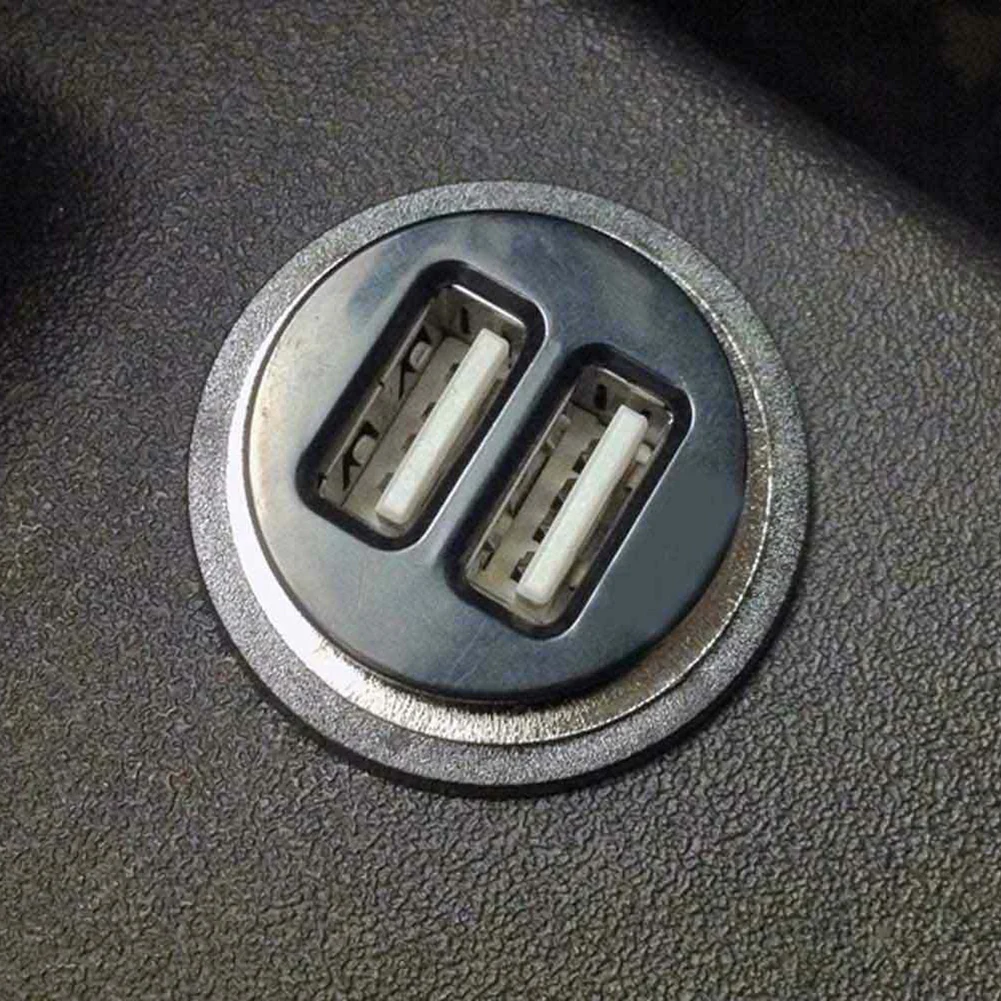 Мини-автомобиль Зарядное устройство 2.4A 3.2A Dual USB быстрой зарядки Мощность