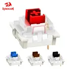 REDRAGON SMD RGB Outemu MX низкопрофильный переключатель 3-Контактный кличный линейный тактильный бесшумный красный синий черный коричневый переключатель механическая клавиатура