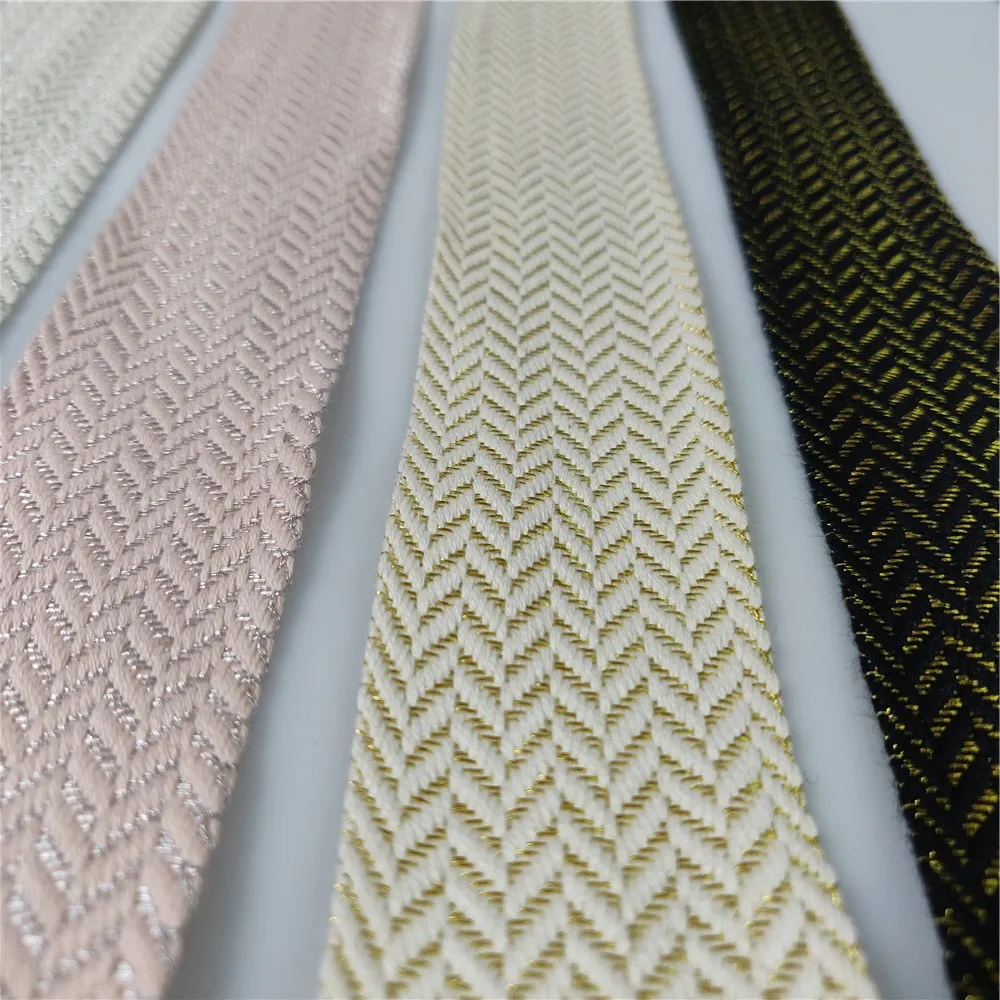 Лента хлопковая 1 м ширина 40 мм тонкая мягкая лента материал для шитья ремня сумки