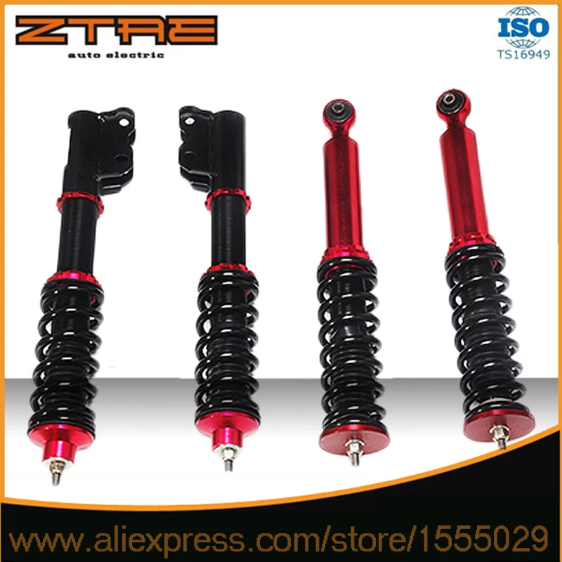 Полный комплект подвески Coilover, не регулируемый для 85-98 VW Jett@ GOLF II III MK3