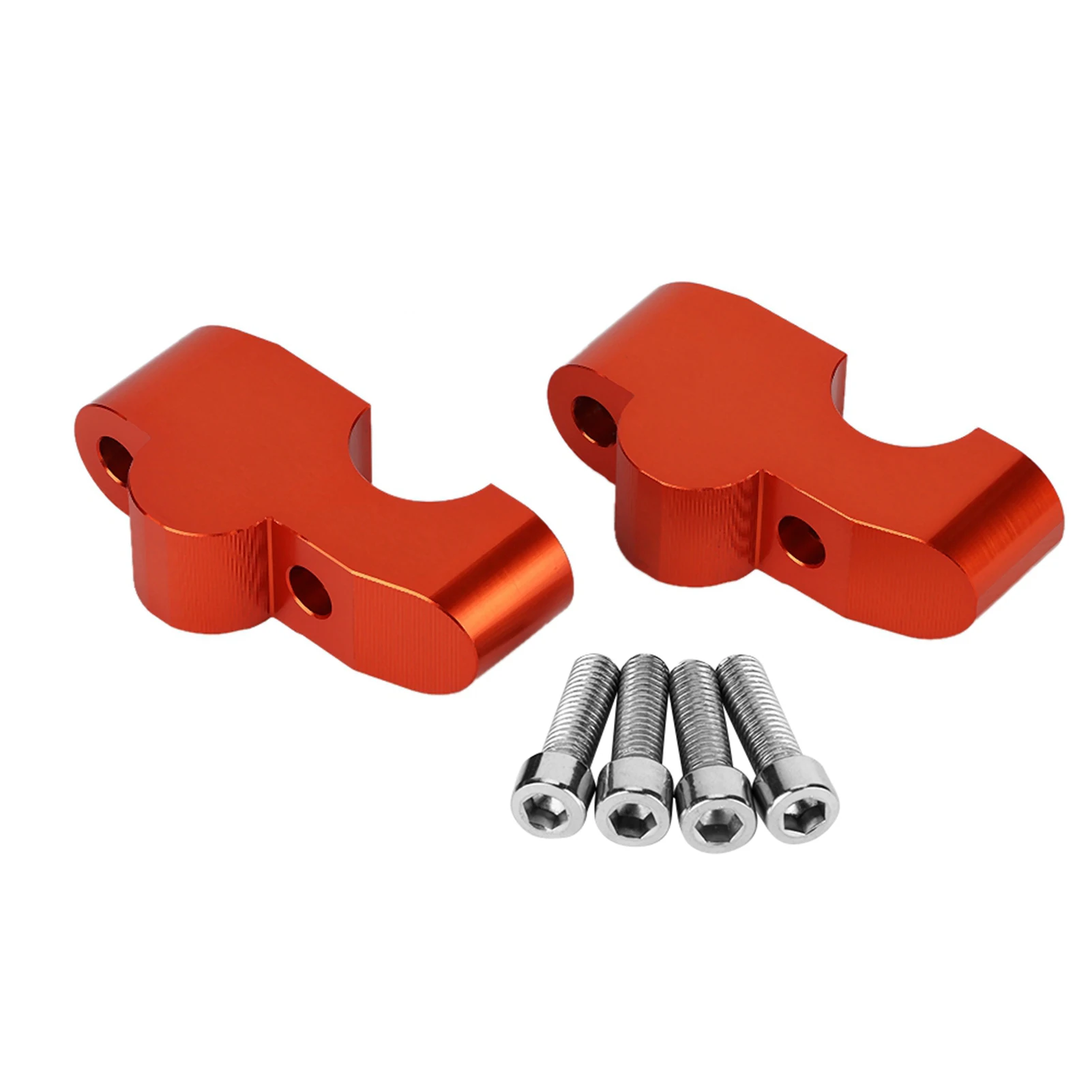 

2Pcs Motorcycle Handlebar Clamp Handle Bar Riser Mount Fit for 390 2017-2019