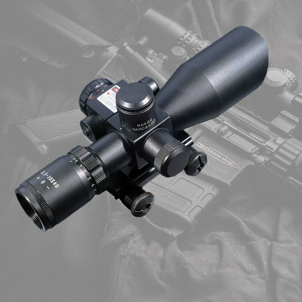 

2,5-10x40, - Mil-dot , 20