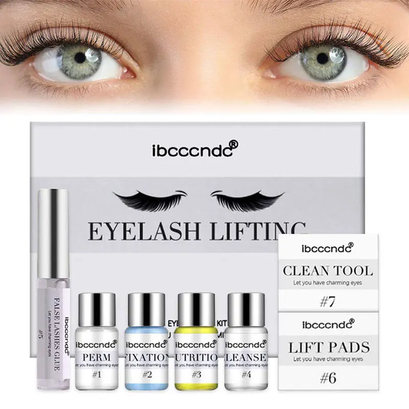 

1 Set Pro Lash Lift Kit Eyelash Lifting Perming Lotion with Tools Eye Lashes Enhancer Semi Permanent Lash Curler
