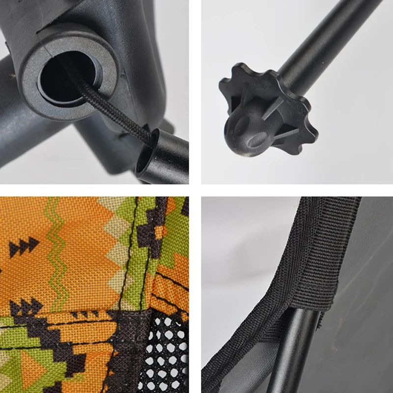 

Backrest Chair Beach Hiking Fishing Folding Chair Outdoor Portable Lightweight Backpacking Camping Chairs