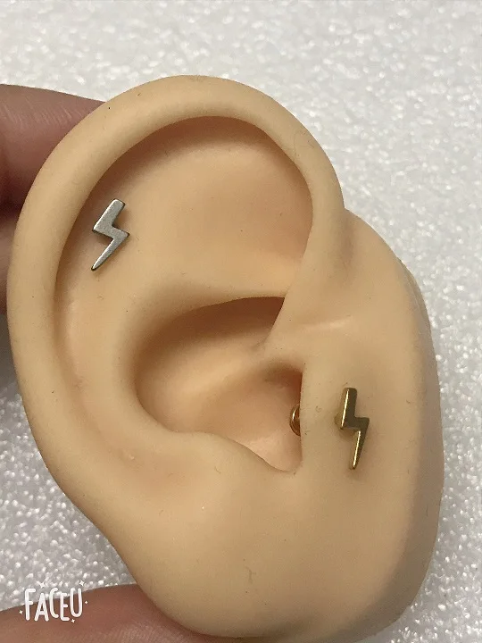 Серьга из нержавеющей стали для пирсинга Ювелирное Украшение прокола губ