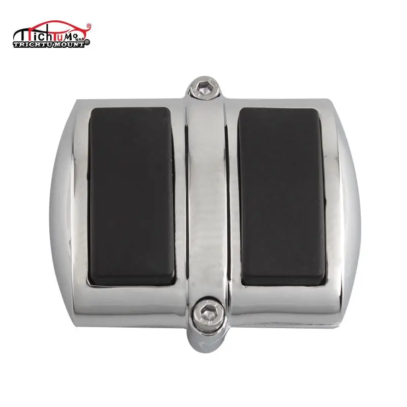 Хромированная Крышка для тормозной колодки Honda Shadow 600 750 1100-1996 алюминиевая крышка