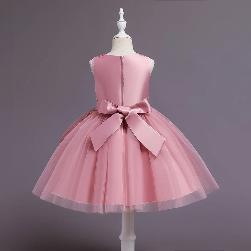 

Girls Dress Wedding Party Princess Christmas 2-14 years teenagers Dresses for girl Party Costume Kids Cotton Party Clothing