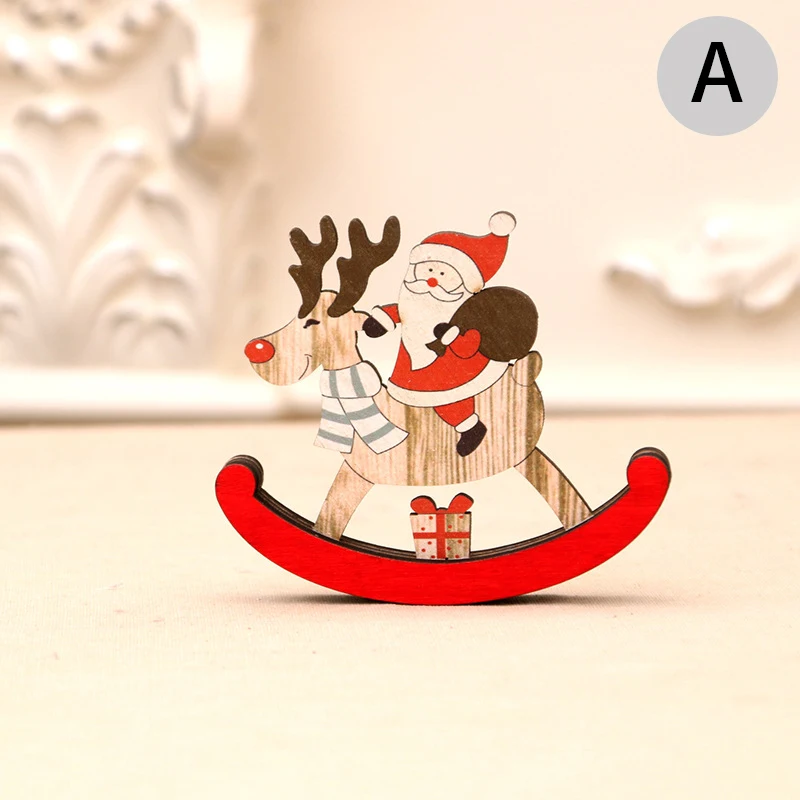 

Деревянная рождественская лошадка-качалка G6D1N9