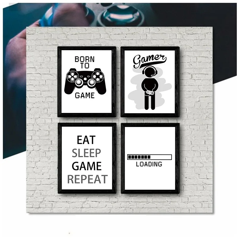 Новый дизайн 2019 постер с принтом игры для мальчиков иллюстрация художественное