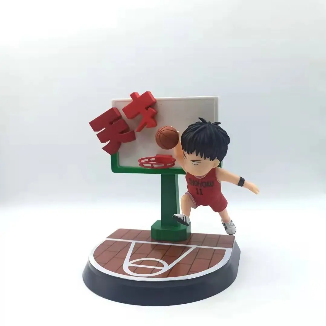 13 см Q версия Slam Dunk Sakuragi Hanamichi фигурка Rukawa Kaede настольная модель украшения