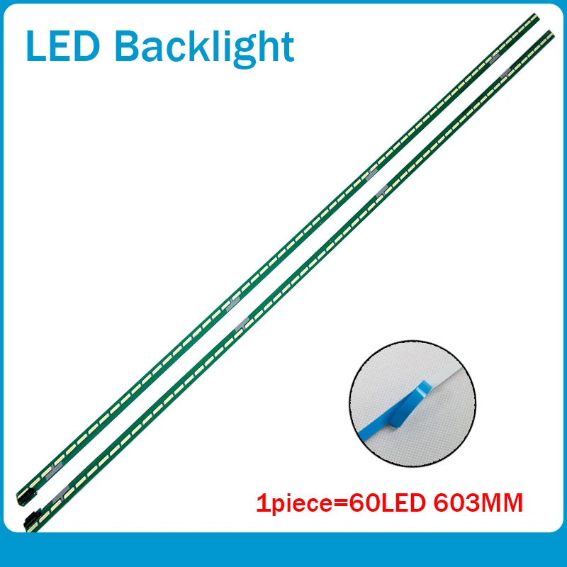 Новый комплект 2 шт. 60 Светодиодный 603 мм светодиодный ремешок для LG 55UH650V 6922L 0189A