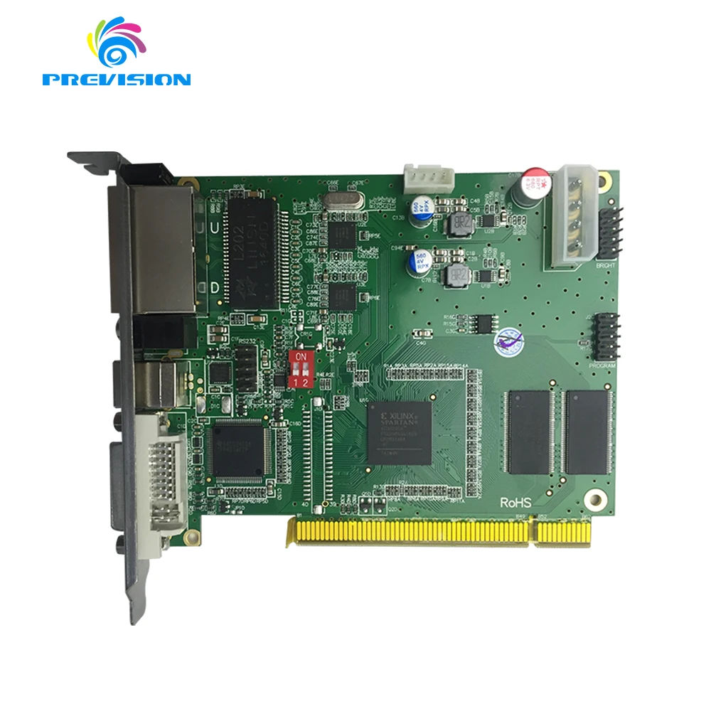 TS802 отправляющий полноцветный контроллер rgb синхронная отправляющая карта