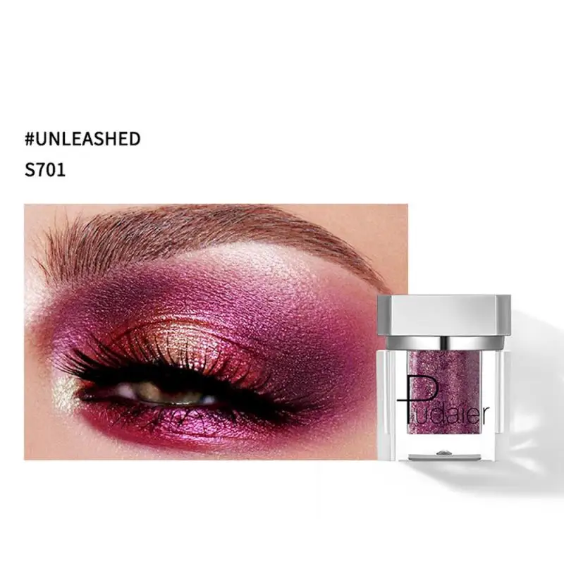 1 монохромные тени для век водостойкие Металлические Шиммер хайтер косметика